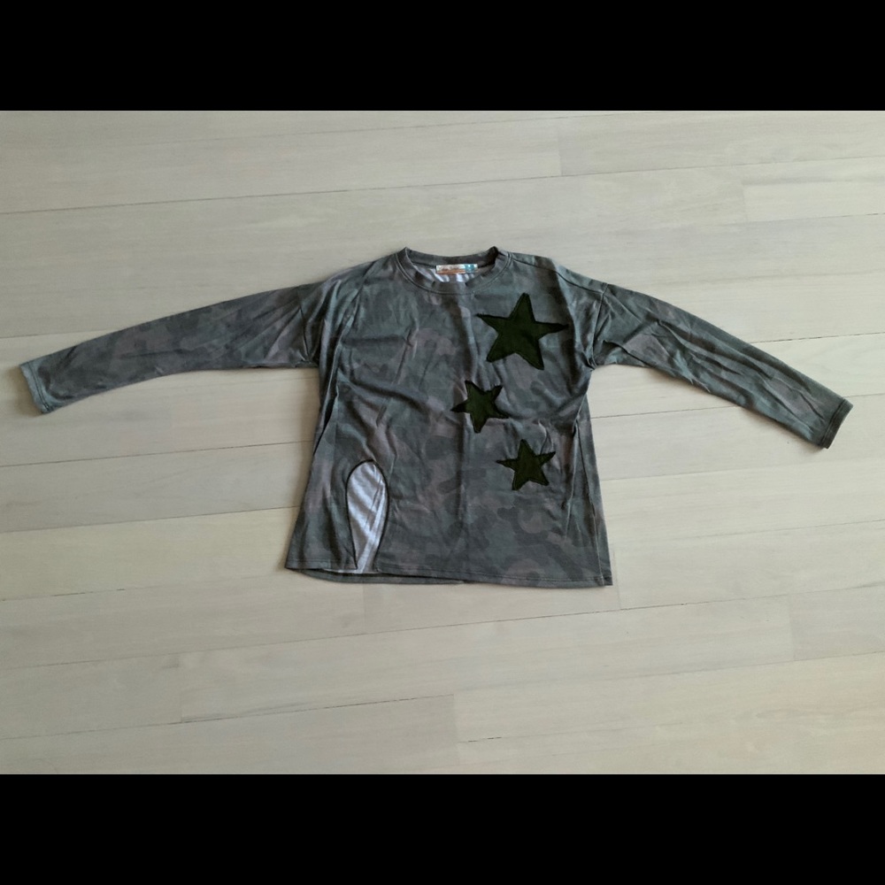 Vintage Havana Army Green Top